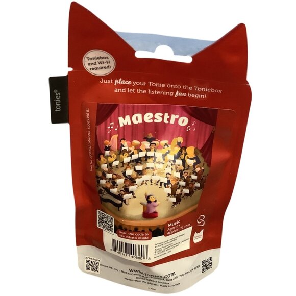 Tonies Maestro Audio Play Character For Toniebox Music Ages 3+ Figurine - Picture 3 of 4